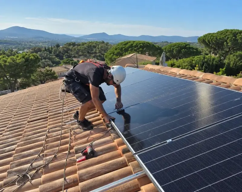 Installateur panneaux solaires Quistinic — pose photovoltaïque sur toiture